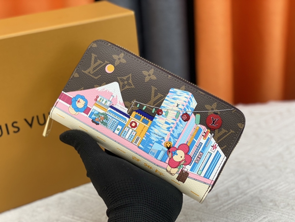 LVコピーウォレット正面デザイン